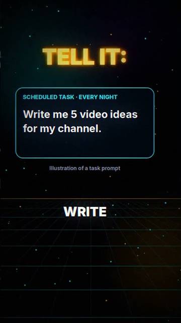 Thumbnail: ChatGPT Now Works While You Sleep (Scheduled Tasks) 😴