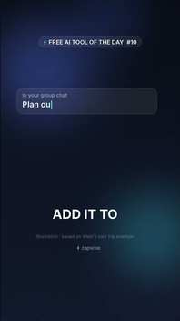 Thumbnail: Wabi 2.0: Free AI That Plans Your Group Trip 💬